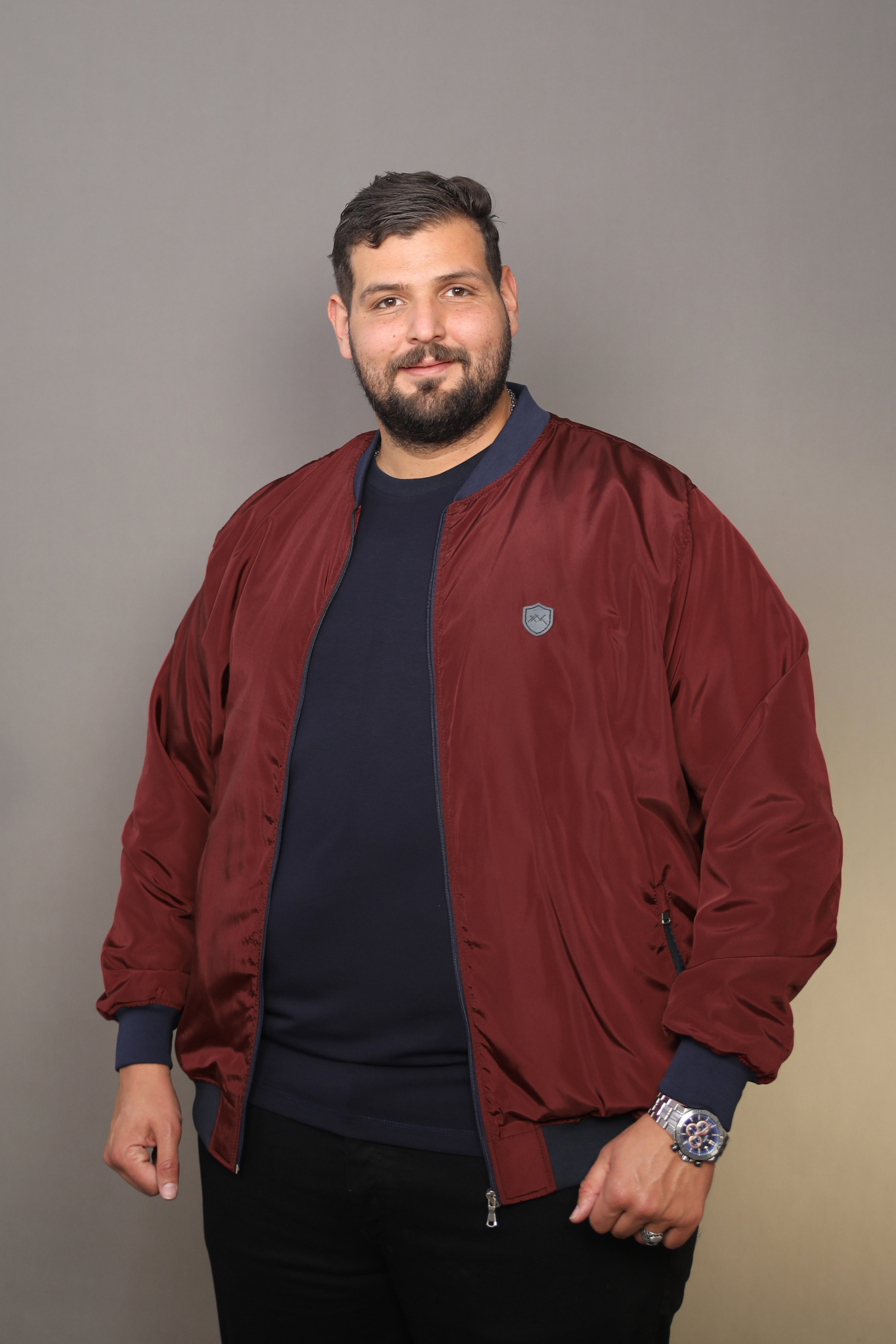 Blouson Bomber Rouge