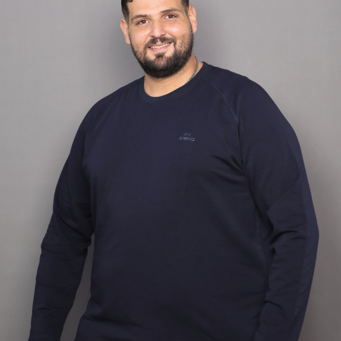 T-shirts ML Raglan Bleu