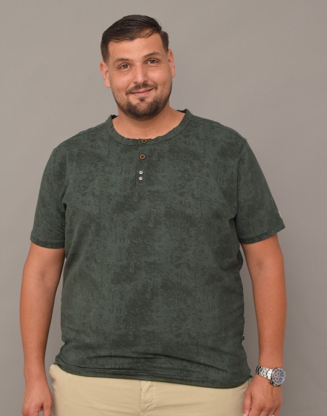 T-shirt Henley TSHNC2606