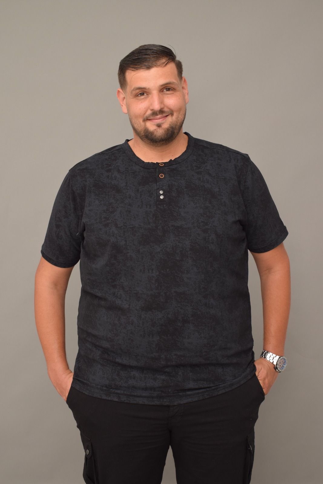 T-shirt Henley TSHNC2603