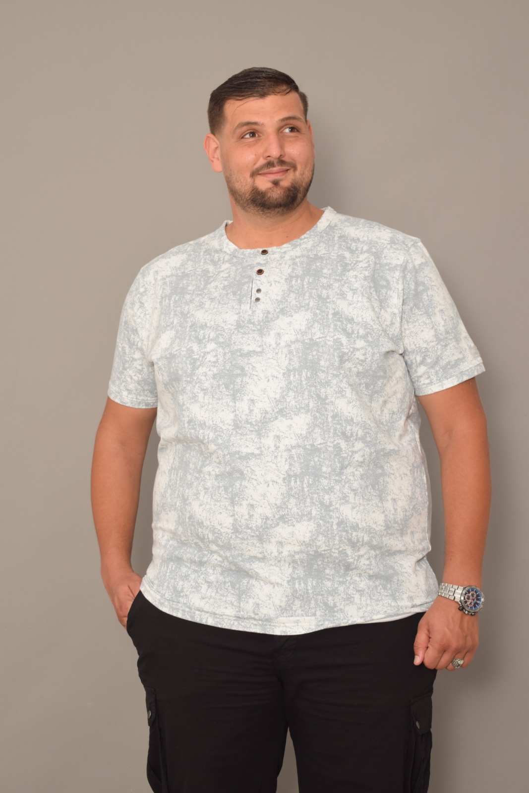 T-shirt Henley TSHNC2607