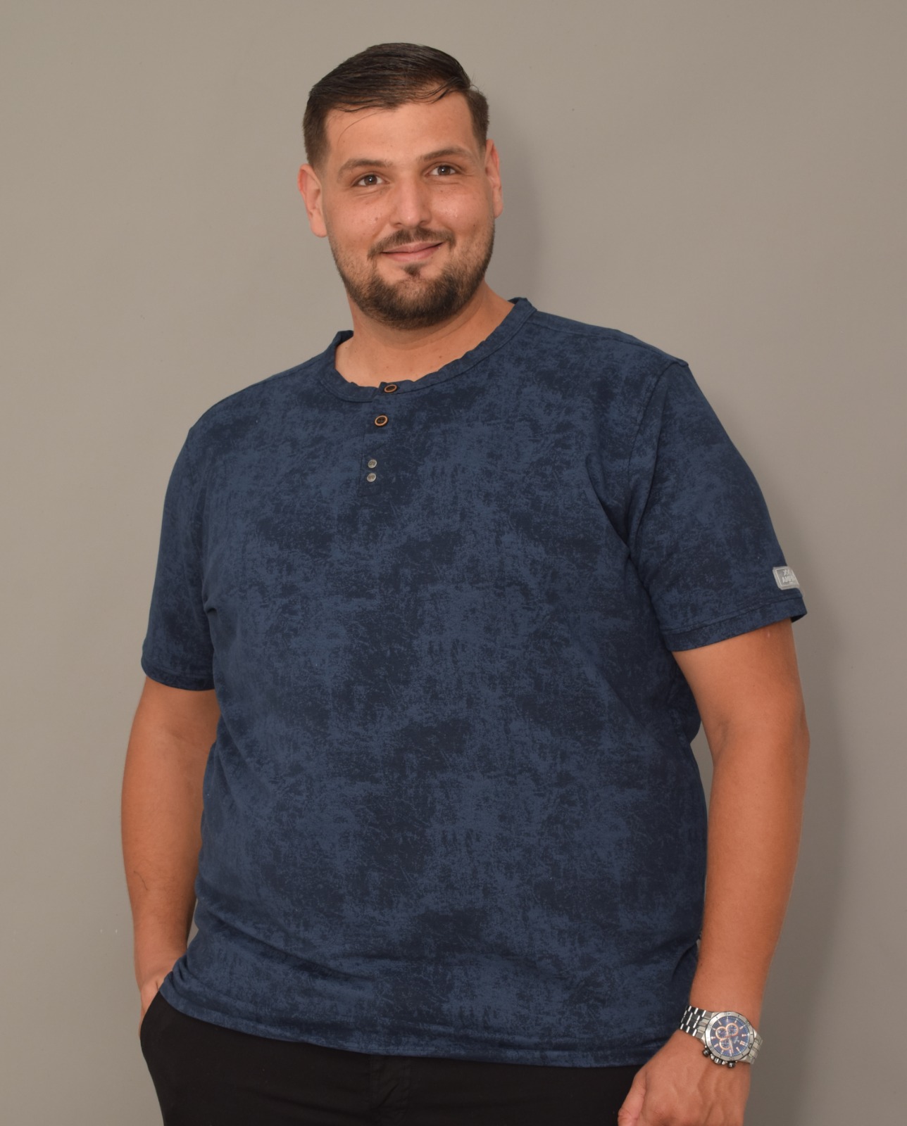 T-shirt Henley TSHNC2604