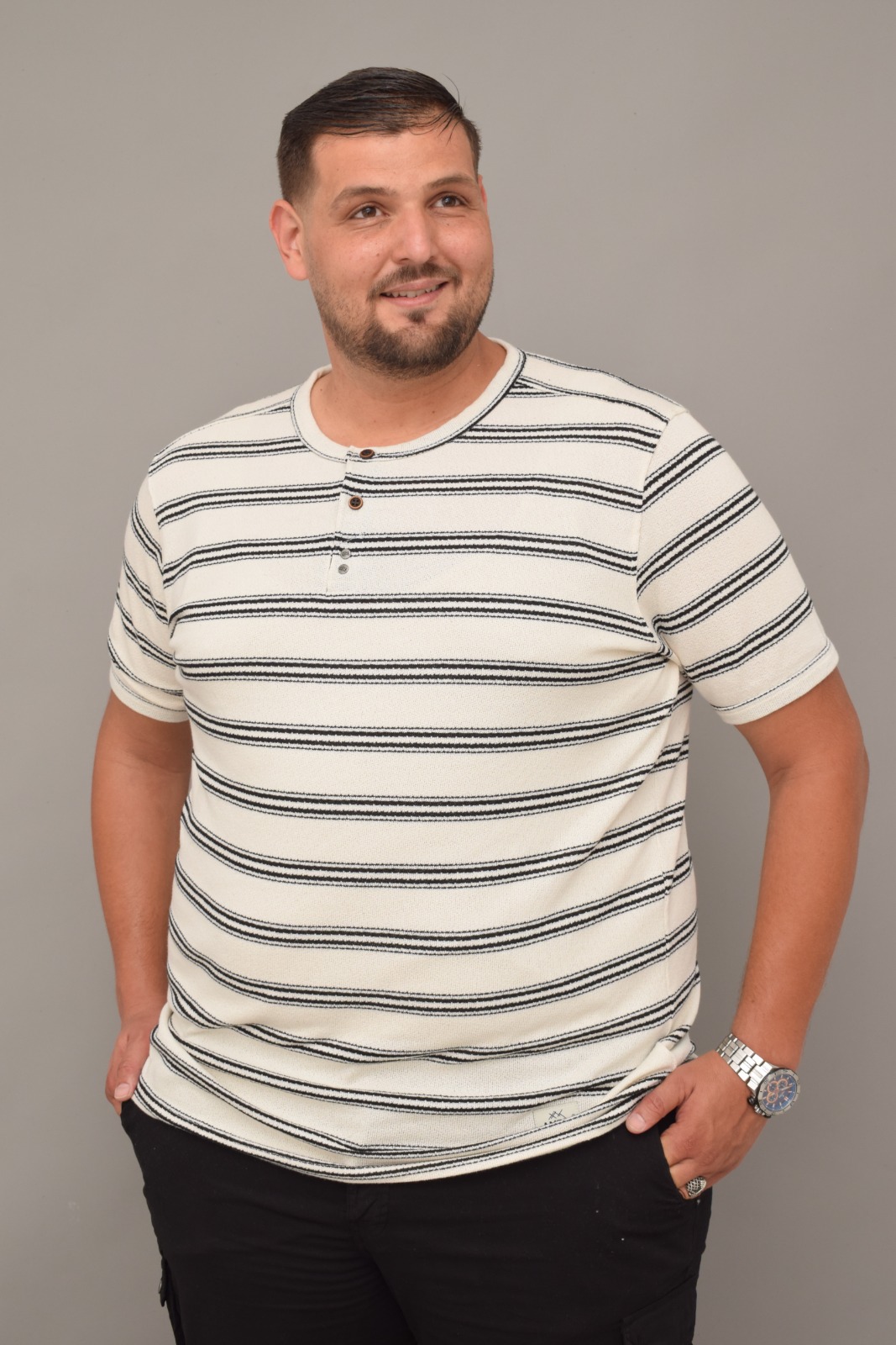 T-shirt Henley TSHNC2602