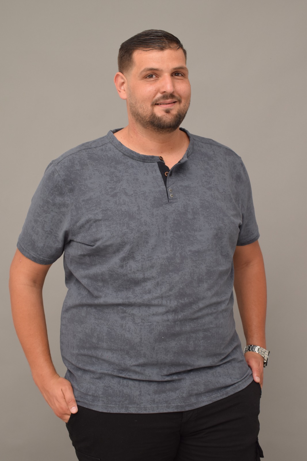 T-shirt Henley TSHNC2605