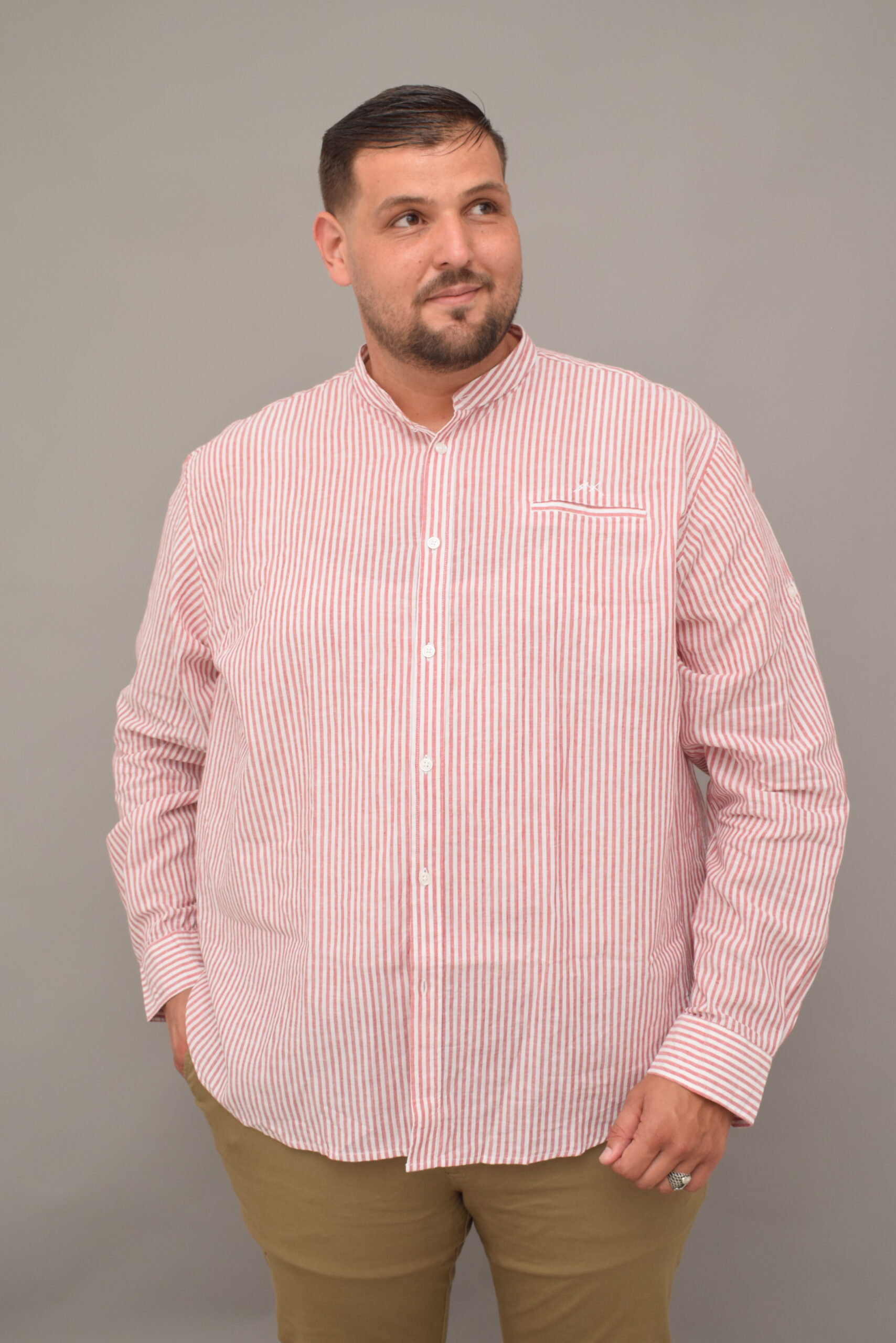 Chemise Lin Col.Mao AW LIN2609