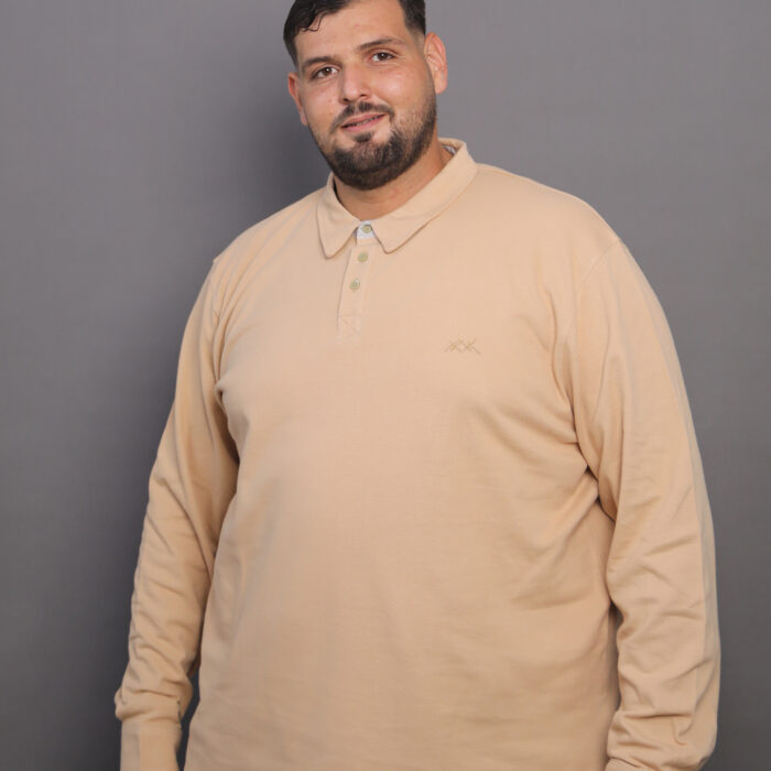 POLO BEIGE FONCE PML2612