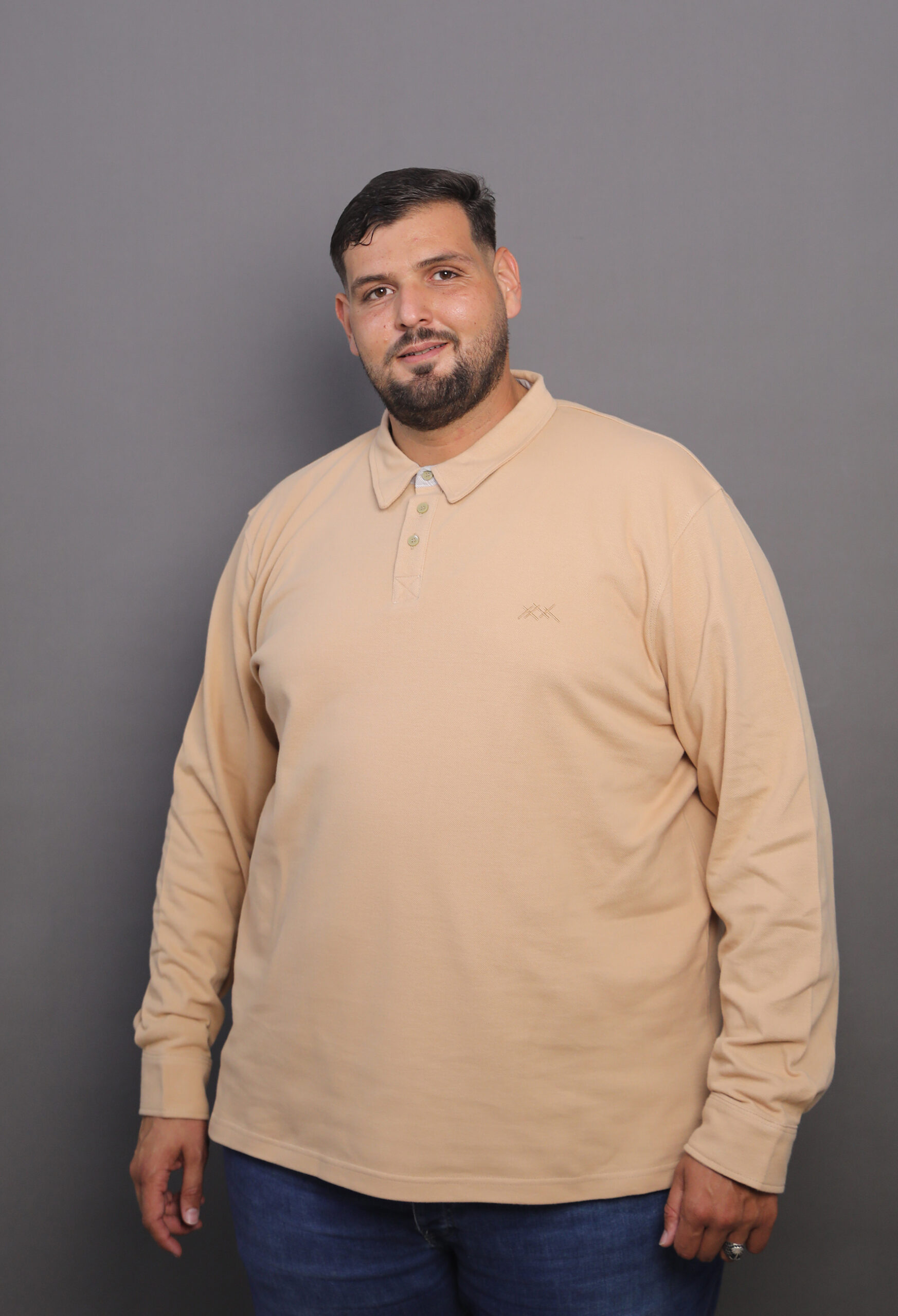POLO BEIGE FONCE PML2612
