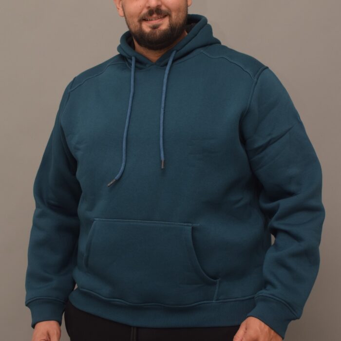 Sweat à Capuche Bleu SWC2702