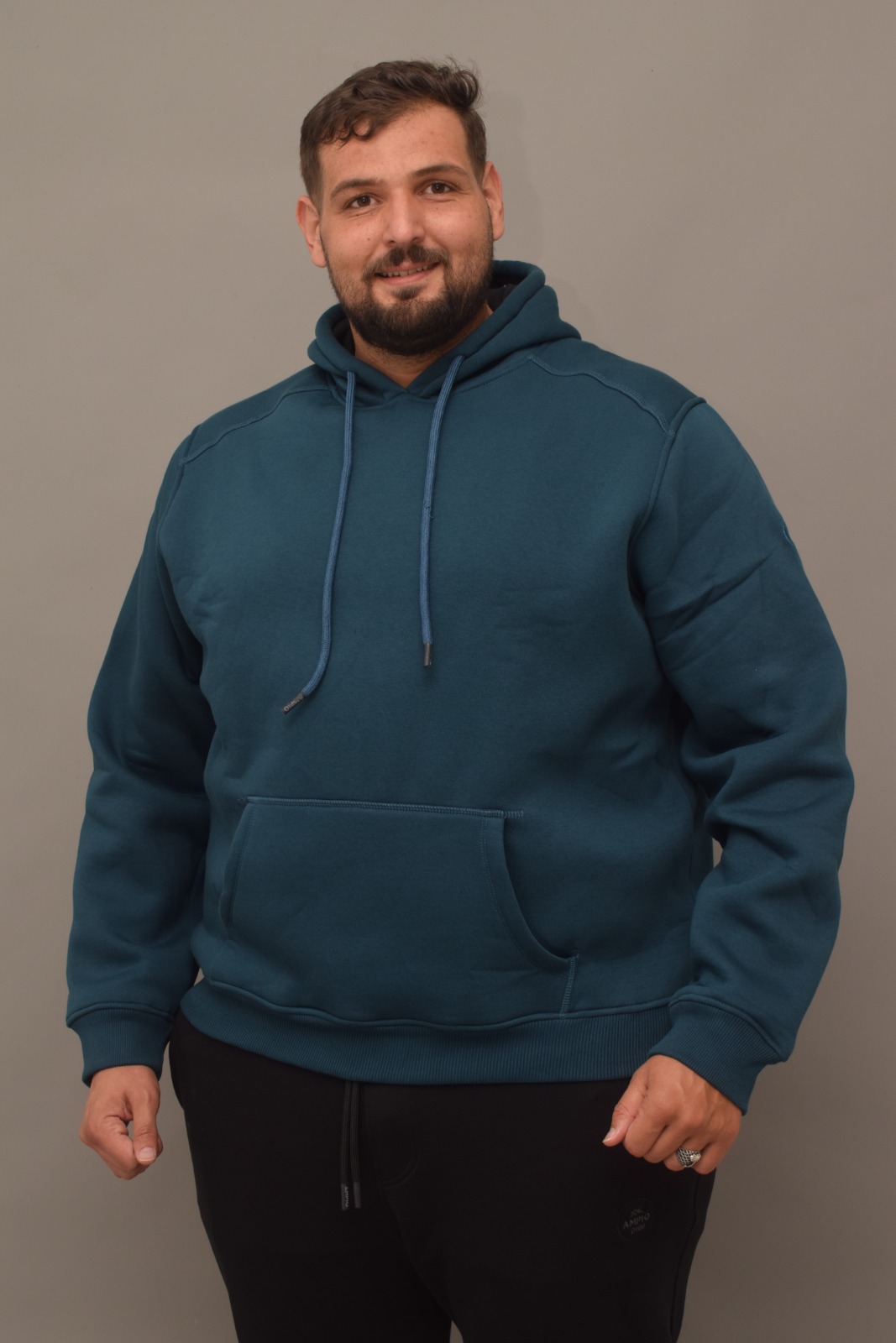 Sweat à Capuche Bleu SWC2702 – Image 1