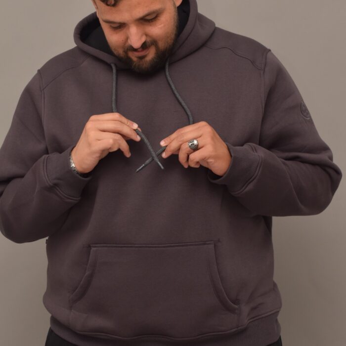 Sweat à Capuche GRIS SWC2703